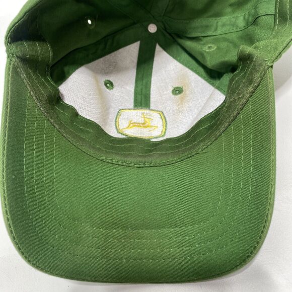John Deere Green Hat Owner's Edition Adjustable Baseball Cap Dirty - Picture 6 of 8